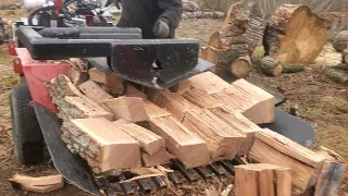 Semi Automatic Firewood Processor - 3ft Diameter Oak