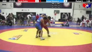 Schultz GR 66 KG Quarterfinal: Faruk Sahin (U.S Army) vs. Ismael Navarro (Spain)