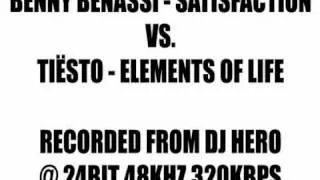 DJ Hero - Benny Benassi [Satisfaction] Vs. Tiësto [Elements of Life]