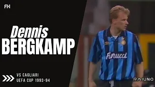 Dennis Bergkamp ● Goal and Skills ● Inter 3:0 Cagliari ● UEFA Cup 1993-94