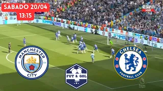 🚨MANCHESTER CITY - CHELSEA EN VIVO🔥MOISES CAICEDO EN FUT AND GOL