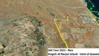 UAE Tour 2023 - Men (Feb 24, 2023) - Stage5: Al Marjan Island - Umm al Quwain