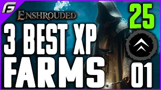 Enshrounded Best XP Farms to level Up Fast - Early and Mid Game Farms for Armor, Weapons and XP