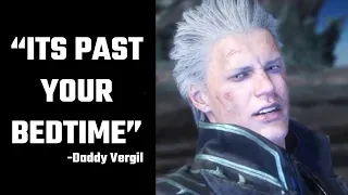 Dialogues and interesting details during the Vergil bossfight +during credits - Devil May Cry 5