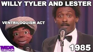 Willy Tyler And Lester - Ventriloquism Act (1985) - MDA Telethon