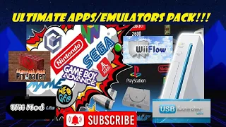 Ultimate App and Emulators Pack Download for a Modded Nintendo Wii!!!