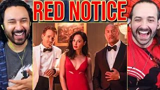 RED NOTICE TRAILER REACTION!! (Netflix Teaser | Dwayne Johnson | Ryan Reynolds | Gal Gadot)