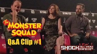 THE MONSTER SQUAD Q&A Clip 1 - "Wolfman looks like Stan Winston"