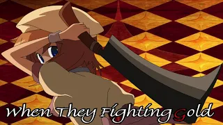 When They Fighting Gold (Vento Aureo X Higurashi No Naku Koro Ni) [Mashup]