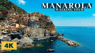 ITALY - CINQUE TERRE, MANAROLA SUMMER WALKING TOUR 2022 [4K]