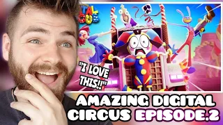 ANIMATED MAD MAX meets DUNE?! | THE AMAZING DIGITAL CIRCUS: EPISODE 2 | FIRST TIME REACTION!