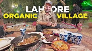 Lahore Organic Village | Sheher mai Gaon | Organic Food, Sabzi, Dal, Mutton Karhai, Lassi & More