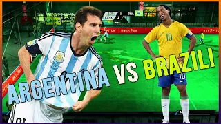 FIFA STREET 4 - PANNA GAMEPLAY - BRA vs ARG