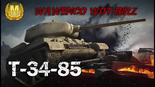 T-34-85   2 Masteries Raseiniai WoT Blitz