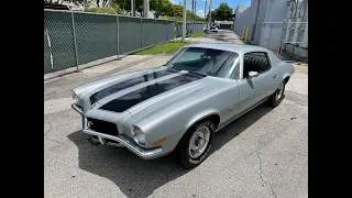 1970 Camaro SS- Startup and Walk around