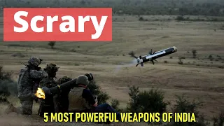 Top 5 most powerful weapons of India - Weapons used In 2019 - Must see