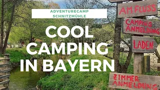 Adventure Camp Schnitzmühle - Cool Campen in Bayern  #natur #lagerfeuer #camplife