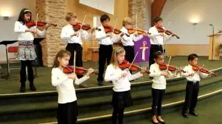 Suzuki Graduation Recital 2013 -- Violin Twinkle Award -- Twinkle, Twinkle, Little Star w variations