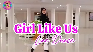 Girl Like Us Line Dance || Demo by Zahirah Line Dance #linedance