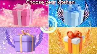 Choose your gift🎁💝✅ 4 gift box💝3 good and 1 bad gift challenge😍😃🤮🥰#pickonekickone