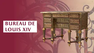 Restauration du bureau du roi Louis XIV // Restoration of the desk of King Louis XIV