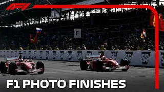 F1 Photo Finishes But The Gaps Keep Getting Smaller