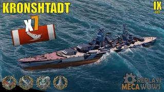 Kronshtadt 7 Kills & 233k Damage | World of Warships Gameplay