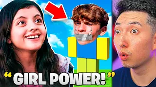 GIRL Beats BOY in ROBLOX.. What Happens Next is SHOCKING!