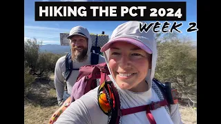 Hiking the Pacific Crest Trail (PCT) in 2024: Week 2 March 10th, 2024 to March 16th, 2024