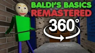 Baldi's Basics VR 360 - Original Remasterd Gameplay