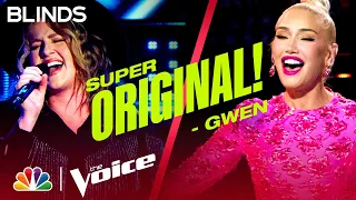 Kayla Von Der Heide Sounds so Unique on John Lennon's "Jealous Guy" | The Voice Blind Auditions 2022