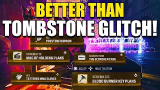 PLEASE DO THIS! STASH GLITCH NOT NEEDED...SOLO TOMBSTONE GLITCH...UNLOCK ALL SCHEMATICS IN 2 MIN!