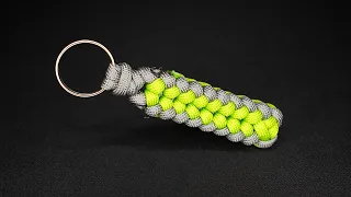 Another paracord keychain with a very easy knot too