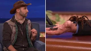 Coyote Peterson Introduces Conan And Jeff Goldblum To Some Creatures | CONAN on TBS