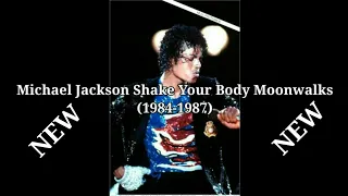 Michael Jackson Shake Your Body Moonwalks (1984-1987) NEW