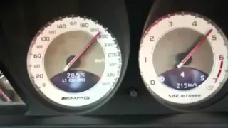 SL65 AMG TOP SPEED 305Km/h