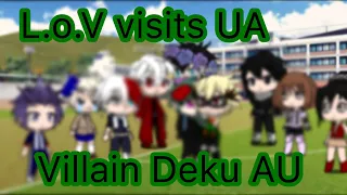 League of Villains visits UA| Villain Deku AU| DabiDeku| ShigaDeku siblings| MHA|