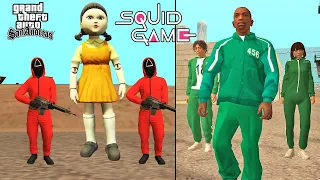 GTA SAN ANDREAS SQUID GAME