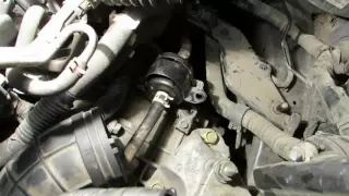 replacement of oil in an automatic transmission honda crv 2.0 petrol