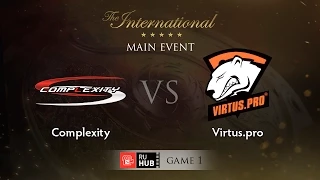coL -vs- Virtus.pro, TI5 Main Event, LB Round 2, Game 1