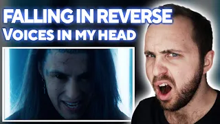 Falling In Reverse - Voices In My Head // реакция