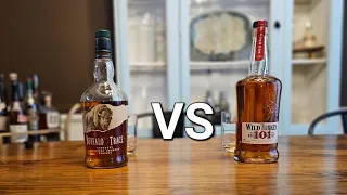 Buffalo Trace vs Wild Turkey 101 blind #bourbon #whiskey #buffalotrace @Small-town-bourbon