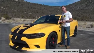 Review: 2017 Dodge Charger Hellcat - The 707 HP Family Sedan!