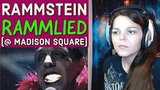 RAMMSTEIN  -  "Rammlied"  - Live @ Madison Square -  REACTION  - From 09/15/21 Livestream