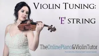 Violin Tuning Note Sound: E STRING