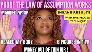 It's Crazy How Fast This Technique Worked.....AGAIN! LAW OF ASSUMPTION | Success Stories