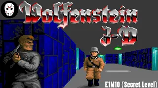 Wolfenstein 3D: E1M10 (PC/DOS) (1992) (Id Software) (Secret level) (100%)