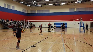 HCPA Black team (ms) vs Noble academy (ms) (1st 2nd 3rd set)