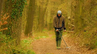 GOLD on the old, old path!! Metal Detecting Germany Nr.181