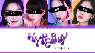 NewJeans (뉴진스) - Hype Boy (Colour Coded Lyrics) [Your Girl Group 4 Members] #kpop #hypeboy #newjeans